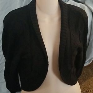 Sequin Hearts Sweater/Shrug